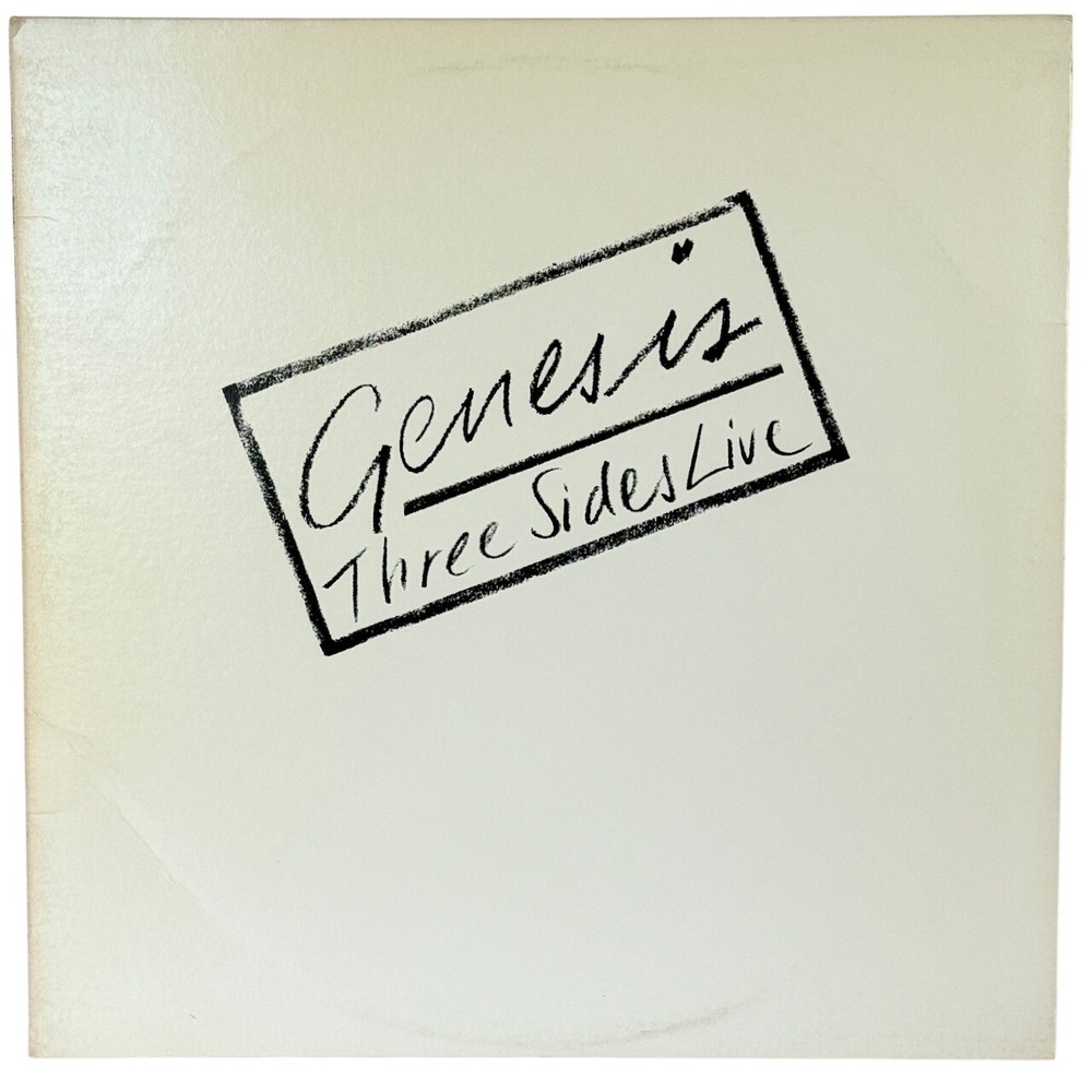 Genesis - Three Sides Live Vinyl 2 LP 1982 Atlantic SD 2-2000 RCA‎ Music Service